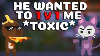 I Killed Him And He Wanted 1V1 AGAIN *Toxic* |Super Animal Royale