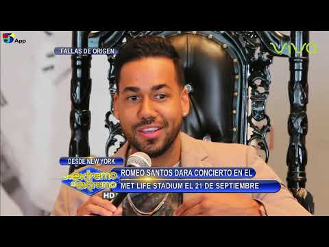 Romeo Santos Entrevista De Extremo a Extremo