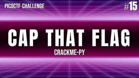 picoCTF Walkthrough - crackme-py
