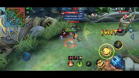 ML chou's longest flying kick combo