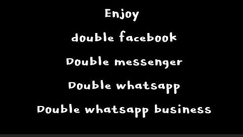 4 whatsapp 4 facebook account in single android device | Dual space app | B.J Tech