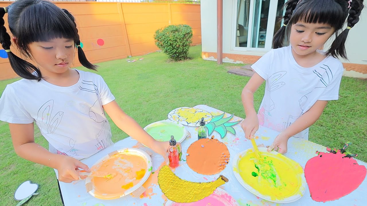 หนูยิ้มหนูแย้ม เล่นกิจกรรมเด็ก Bubble Fruits