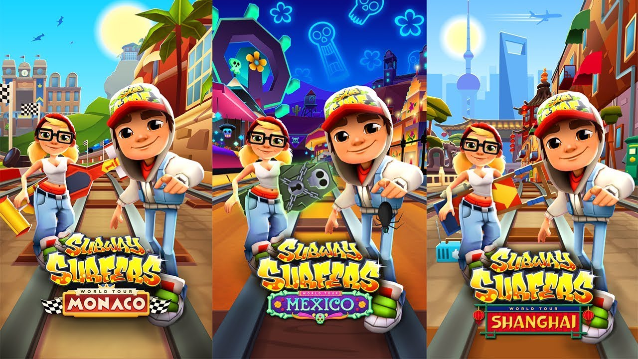 Tony vs Harumi vs Lee - Subway Surfers World Tour: Monaco 2022 