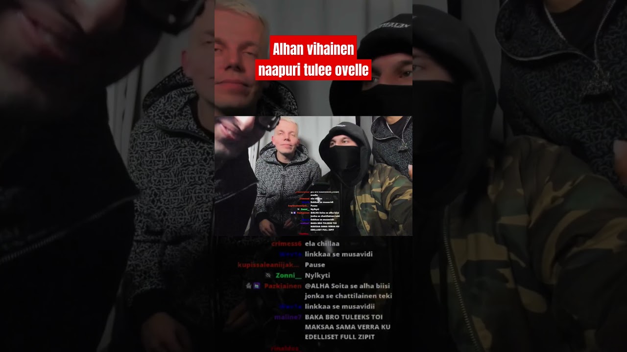 ALHAN VIHAINEN NAAPURI TULEE OVELLE💀😂🔥 