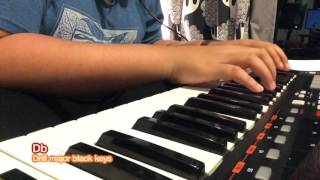 KB4 Drill major&minor Black keys