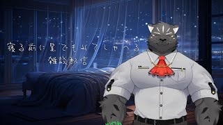 【雑談配信】寝る前にさ、星でもみながらお喋りしない？【Vtuber/シモン・ウォルフ】