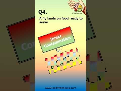 Level 2 Award in Food Safety QUIZ Direct or Indirect Contamination The Food Safety Challenge