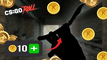 THIS IS WHAT 10 COINS GET YOU ON CSGOROLL