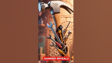 This Compact Hammer Has Hidden Tools Inside! 🔨🧰