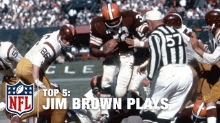 Top 5 Jim Brown Plays | NFL
