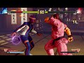 STREET FIGHTER V Menat vs Dan