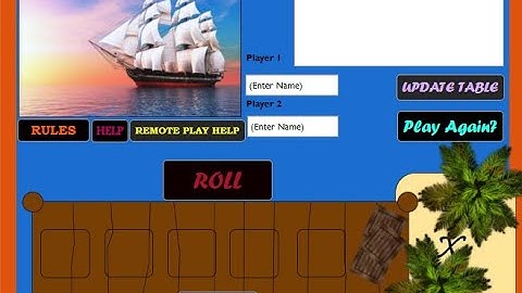 ENG 6 Final Project Dice game Winter 2021