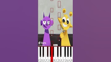 Mangos Durple vs Simon | Incredibox Sprunki (@fash) - Octave Piano Tutorial