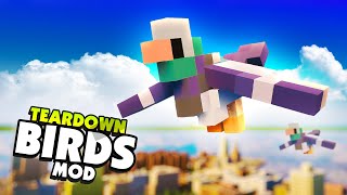BIRDS Are My BEST FRIENDS In This Awesome New BIRD Mod!  Teardown Mods Gameplay