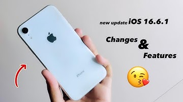 New update ios 16.6.1 changes & features on iPhone XR😍