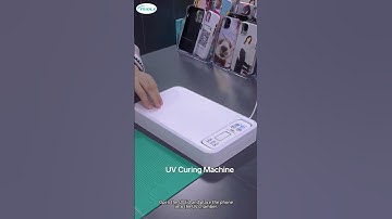 UV screen protector laminate machine X9H UV films vacuum curing machine #screenprotectorlaminator