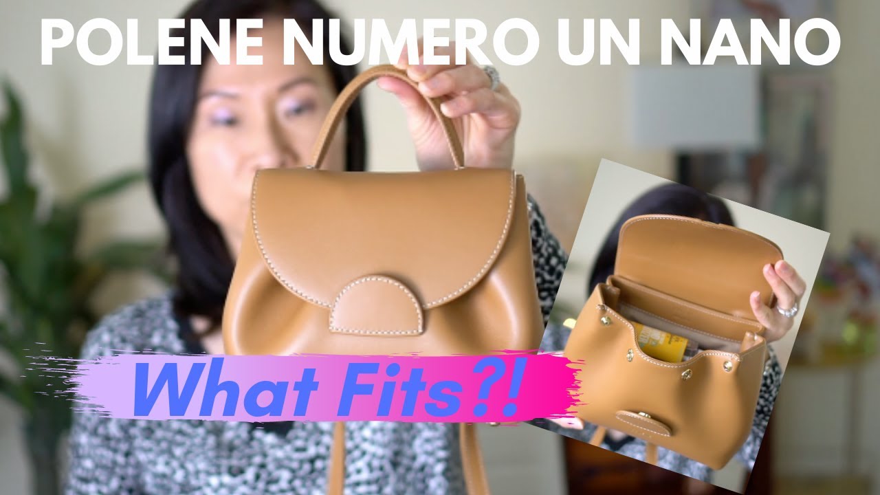 🤍 what fits in #polene numero un nano! 🌸 this is one of the most pra