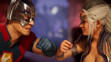 Mortal Kombat 1 - Peacemaker vs Sindel | All Intro/Interaction Dialogues