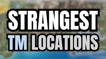 Pokemon's Strangest TM Locations