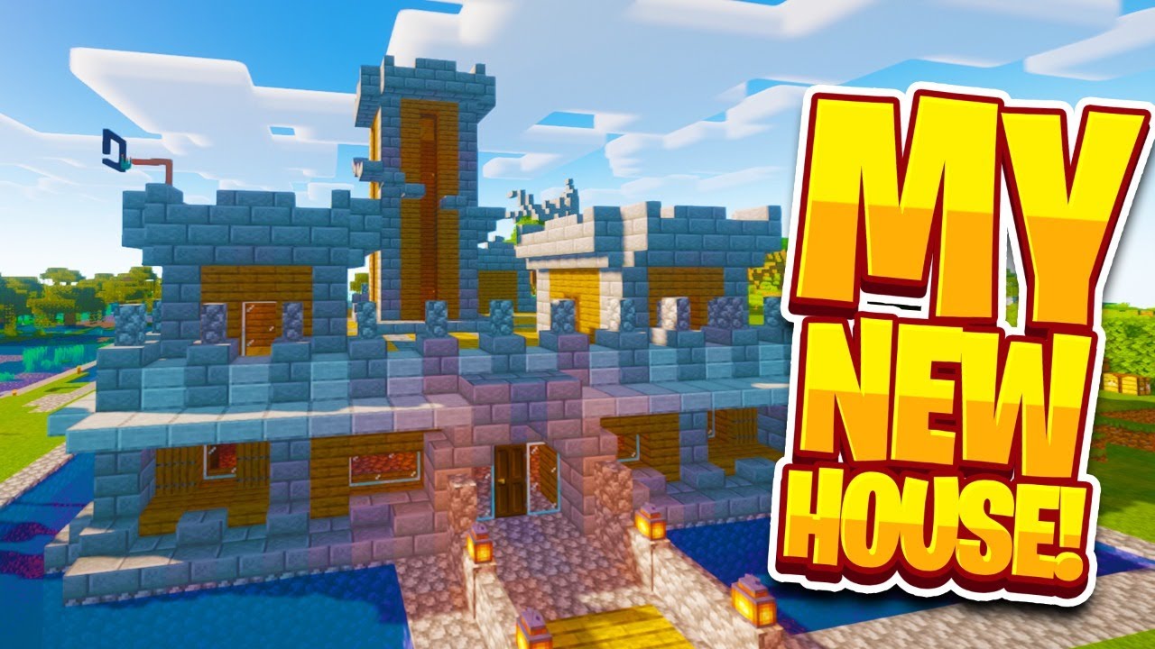 MY NEW HOUSE IN MINECRAFT MINETOPIA SMP!