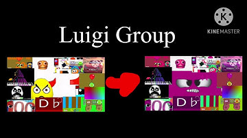 How to make Luigi group On KineMaster Preview