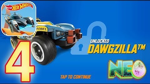 Hot Wheels Race Off: Gameplay Walkthrought Part 4 - Dawgzilla Unlocked! (iOS, Android)