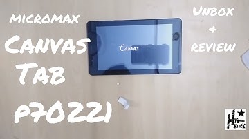 Unboxing of Micromax canvas Tab P70221 And review-Unbox IT STARK