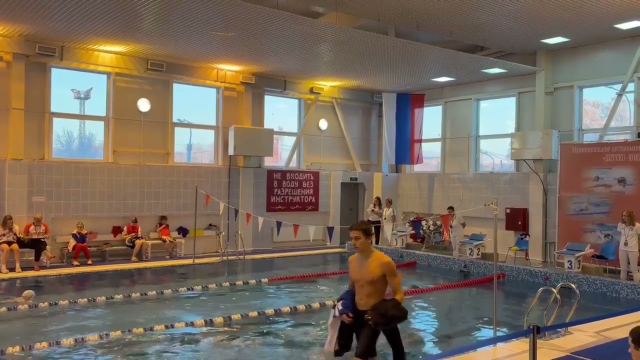 100 метров брасс 🏊‍♀️