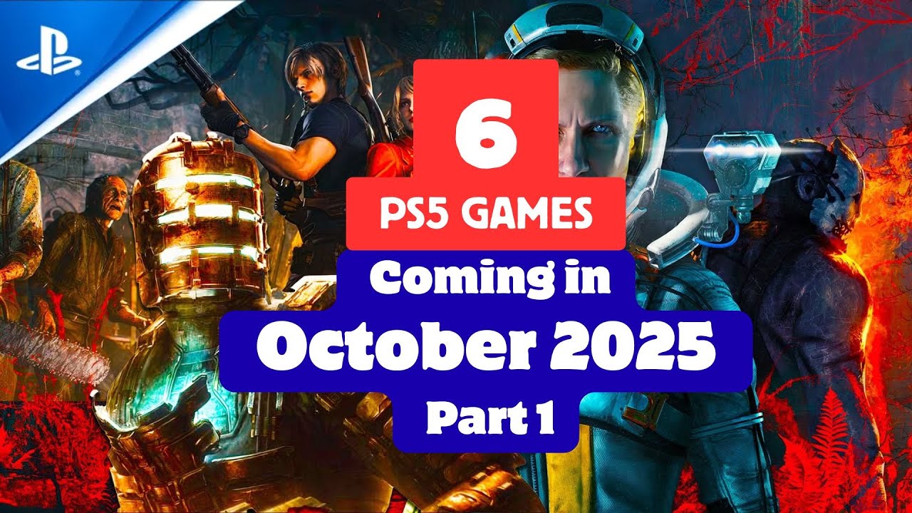 6 PS5 Games Coming in October 2025 – Part 1 - YouTube