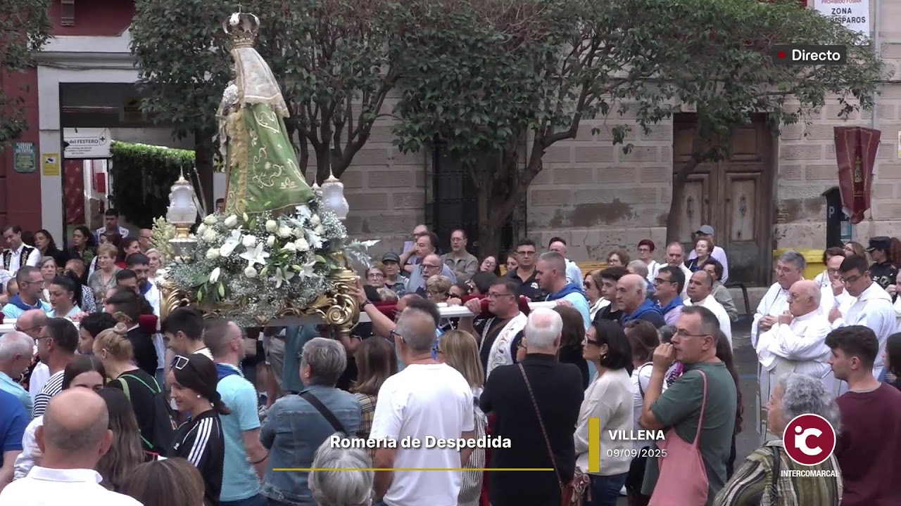 DIRECTO #VILLENA: Despedida de la Virgen