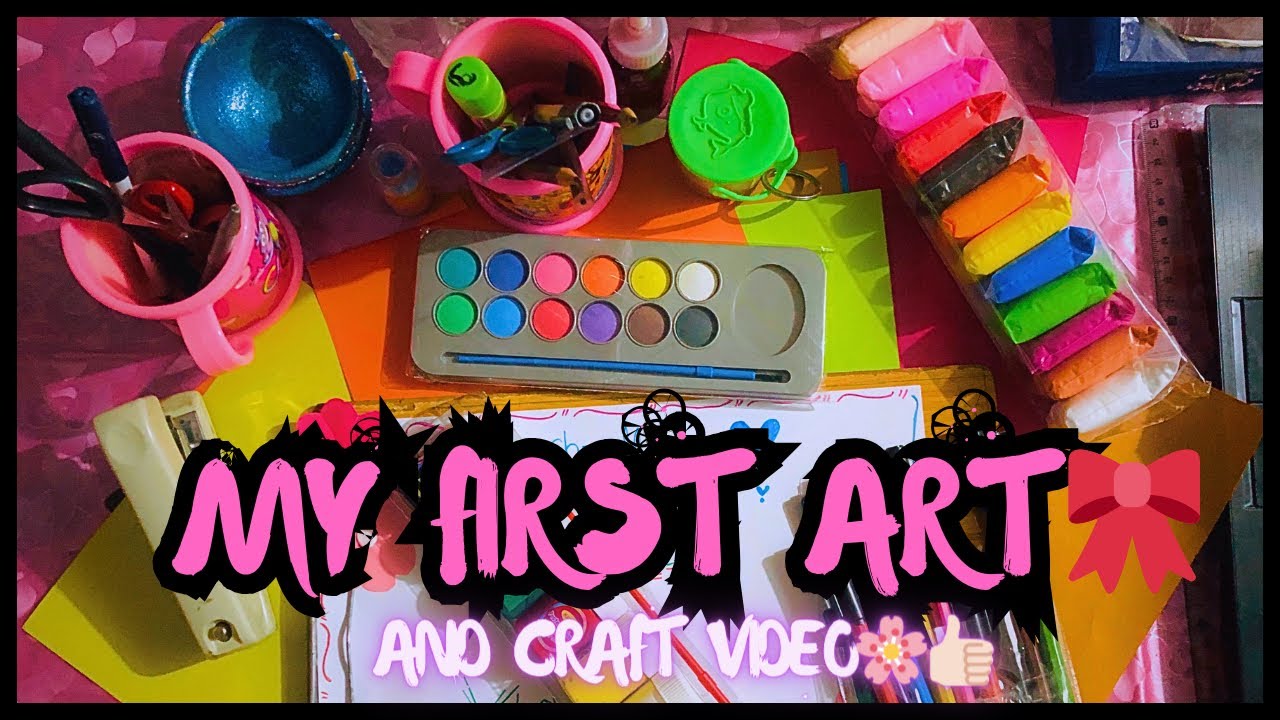 My First Art Video On Yt 🔥🎀 - YouTube