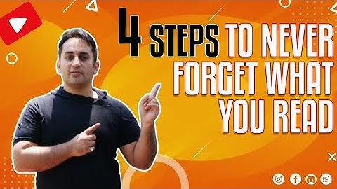 Keep forgetting what you learned ? | 4 tips | How to study CMA USA , ACCA | #CMAus (2022)