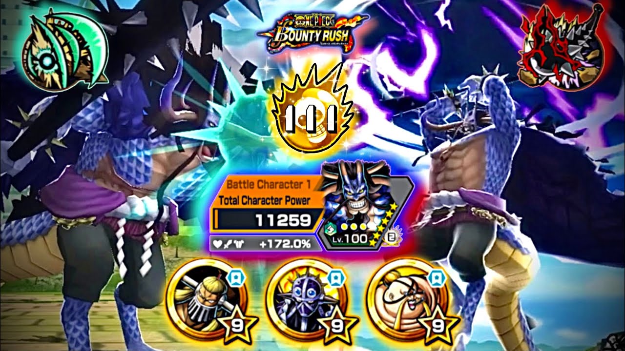 Hybrid Kaido with [Beast Trio Medal Set] + [172 Support] Showcase