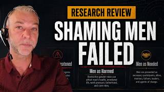 Researchers Finally Admit Shaming Men Doesn’t Work?