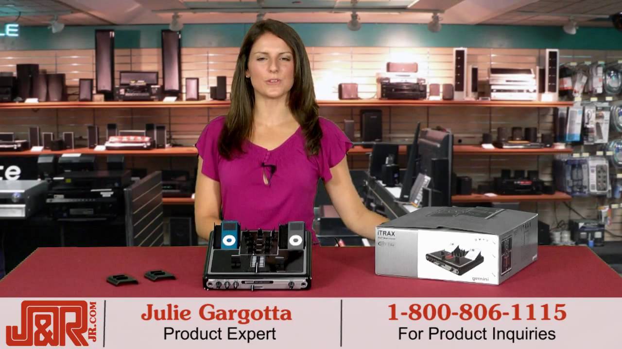 Gemini iTrax Mixer Review YouTube