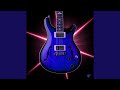 Deep melodic rock ballad guitar backing track in a minor