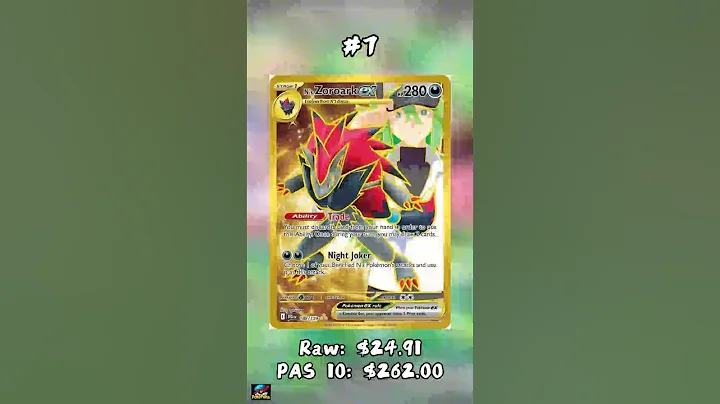 Top 10 Most EXPENSIVE Pokémon Cards - Journey Together