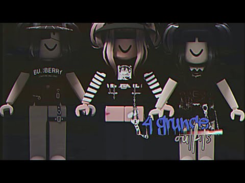 4 Aesthetic Grunge Girl Outfits Roblox Gb Youtube Miokiax is one of the millions playing, creating and exploring the endless possibilities of roblox. 4 aesthetic grunge girl outfits roblox
