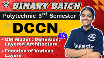 #14 DCCN Chapter-4: Networking Models | Polytechnic 3rd Semester | Binary Batch