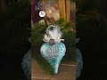 Snowflake Heart Ornament – Elegant Textured Christmas Decor DIY