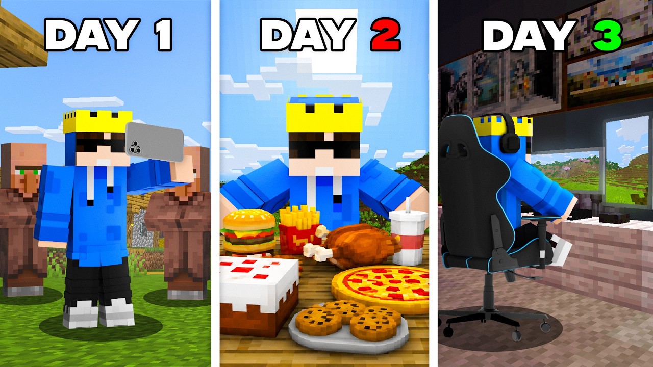 We Became Famous & Rich Youtuber in Minecraft..