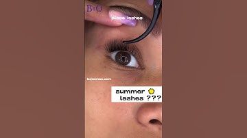 To all beginner,Apply B&Q lash diy lash extensions at home