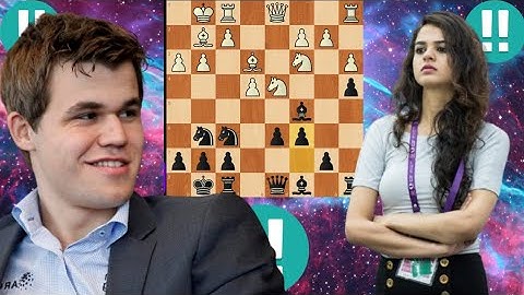 Chess game 33, Magnus Carlsen vs Tania Sachdev