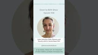 Labor Induction Risks, Reasons And Results With Dr. Rachel Reed Phd - Down To Birth Show, Ep. 182