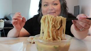 Trying Ramen From Costco | Mukbang | Lots of Slurping!!!