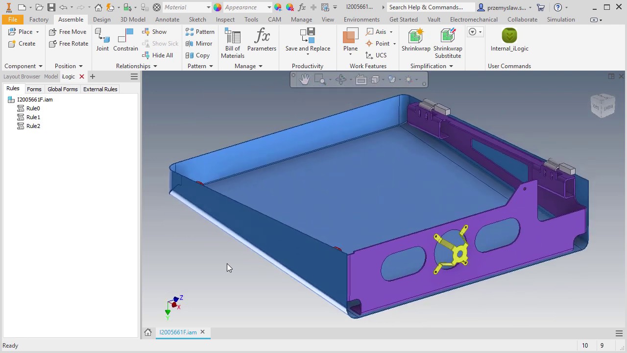 how to use autodesk inventor 2015 in orthographics