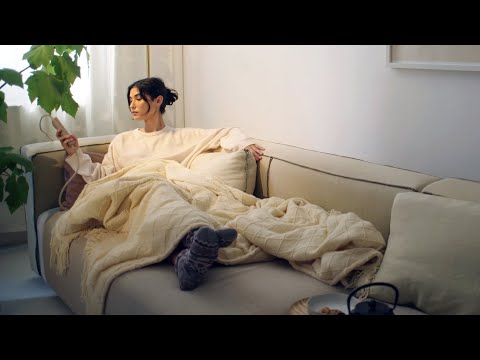 BOHEM: The Beautiful Heated Sofa Blanket