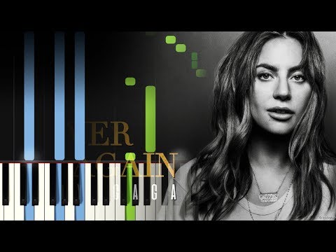 Lady Gaga - I'll Never Love Again (A Star Is Born) Piano Tutorial