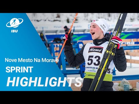 IBU CUP 21/22 Nove Mesto First Men Sprint Highlights