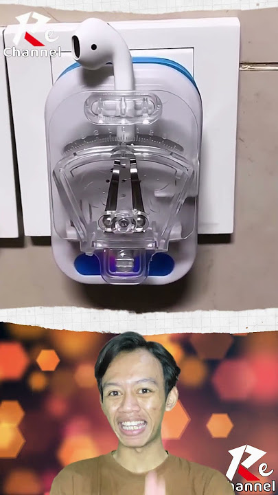 Cas kodok di gunakan untuk mengecas earphone bluetooth #youtubeshorts #reaction